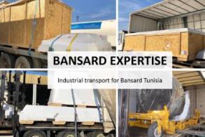 Transports industriels pour Bansard Tunisie