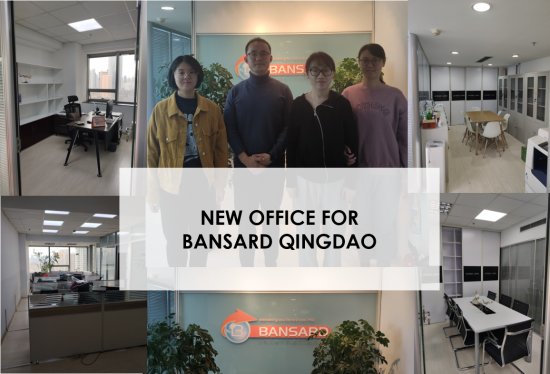 2021 débute avec un nouveau bureau pour Bansard Qingdao!
