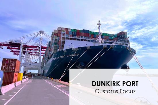 Discover the customs service of the port of Dunkirk