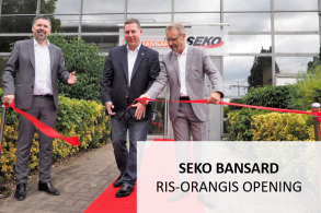 Inauguration of Ris-Orangis logistics site (France) with Bansard International & Seko Logistics teams 