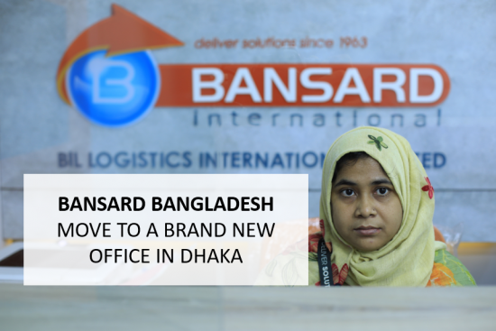 Nos équipes de Dhaka déménagent !